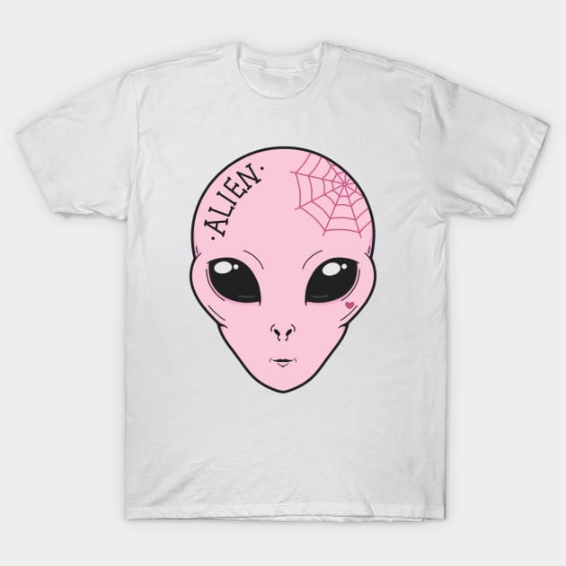 Punk alien T-Shirt by Jasmwills